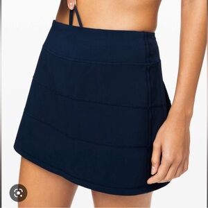 Lululemon Pace Rival Skirt Navy